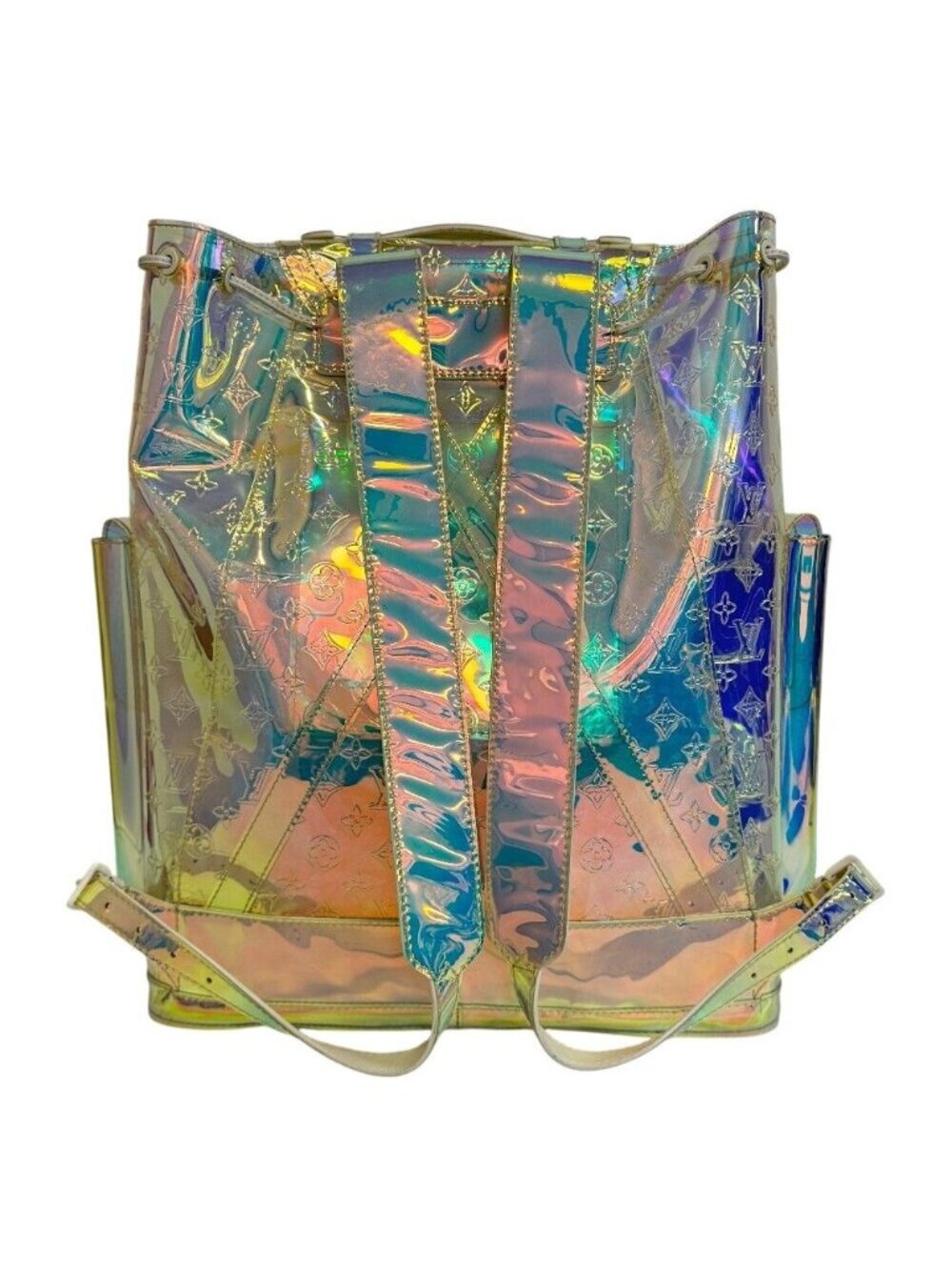 Louis Vuitton Christopher GM Monogram Rythme Transparent Backpack